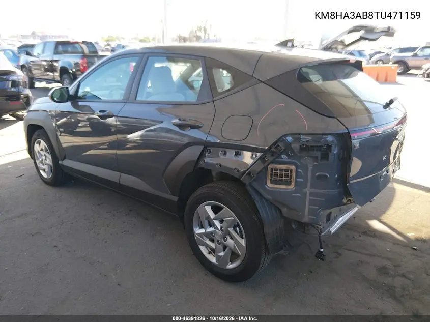 2026 HYUNDAI KONA VIN KM8HA3AB8TU471159 — фото 3