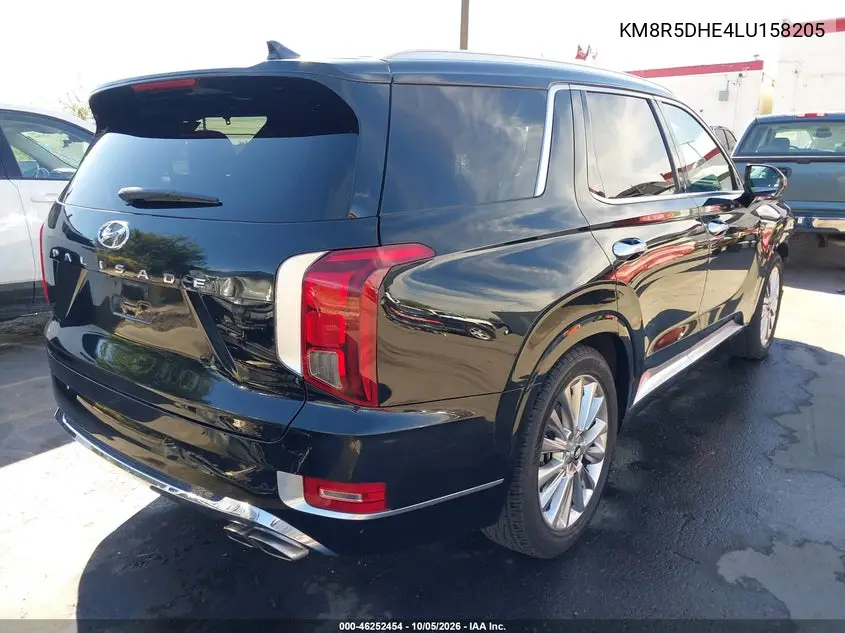 2020 HYUNDAI PALISADE VIN KM8R5DHE4LU158205 — фото 4