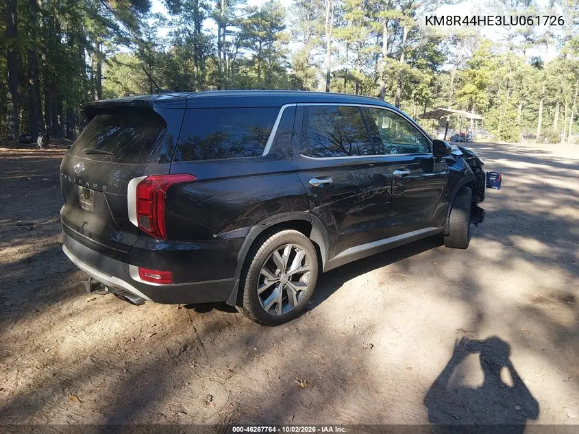 2020 HYUNDAI PALISADE VIN KM8R44HE3LU061726 — фото 4