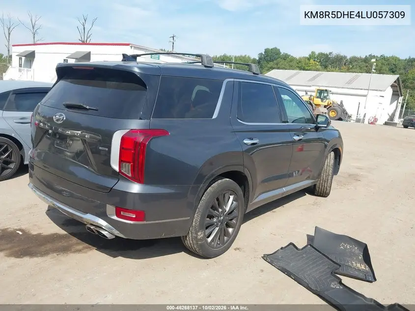 2020 HYUNDAI PALISADE VIN KM8R5DHE4LU057309 — фото 4