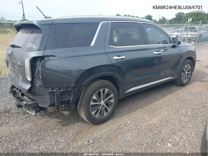 2020 HYUNDAI PALISADE VIN KM8R24HE8LU069701 — фото 4