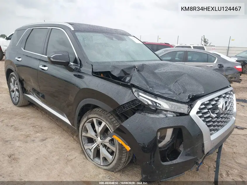 HYUNDAI PALISADE 2020, VIN KM8R34HEXLU124467
