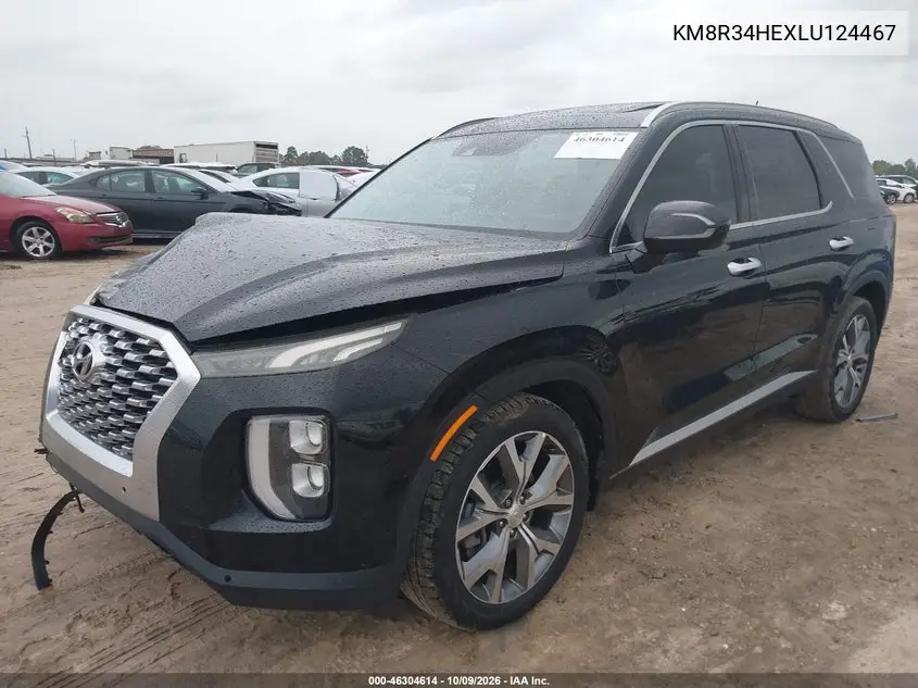 2020 HYUNDAI PALISADE VIN KM8R34HEXLU124467 — фото 2