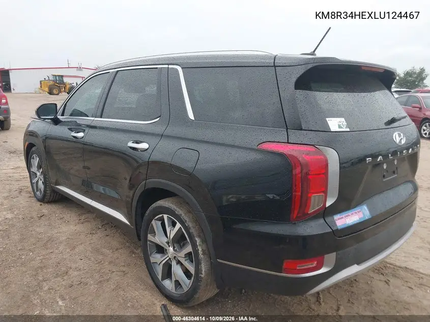 2020 HYUNDAI PALISADE VIN KM8R34HEXLU124467 — фото 3