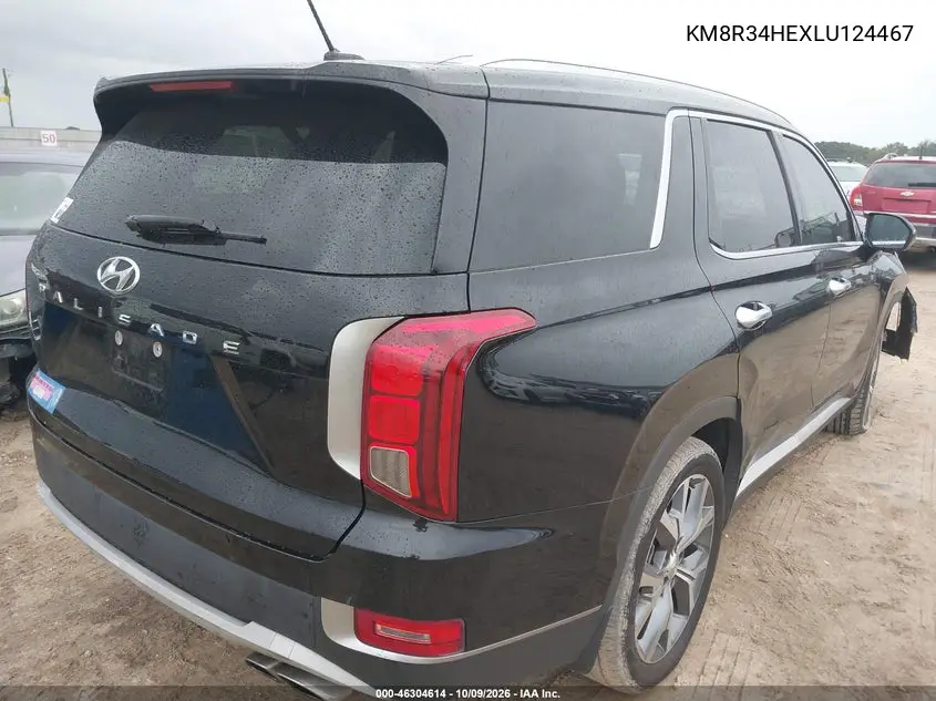 2020 HYUNDAI PALISADE VIN KM8R34HEXLU124467 — фото 4