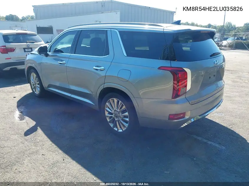 2020 HYUNDAI PALISADE VIN KM8R54HE2LU035826 — фото 3