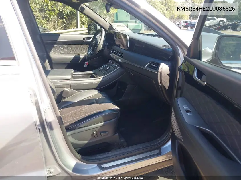 2020 HYUNDAI PALISADE VIN KM8R54HE2LU035826 — фото 5