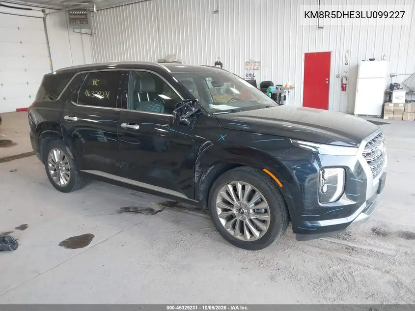 HYUNDAI PALISADE 2020, VIN KM8R5DHE3LU099227