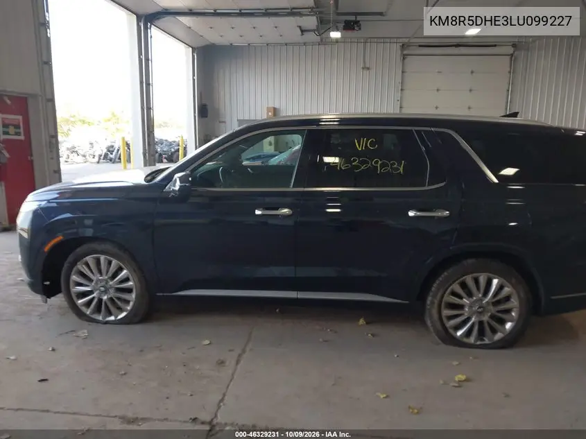 2020 HYUNDAI PALISADE VIN KM8R5DHE3LU099227 — фото 14