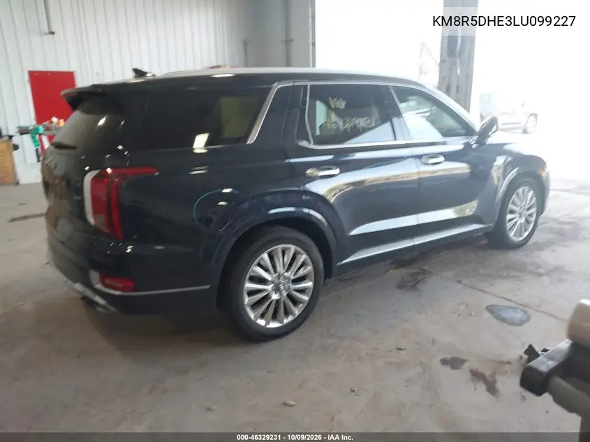 2020 HYUNDAI PALISADE VIN KM8R5DHE3LU099227 — фото 4