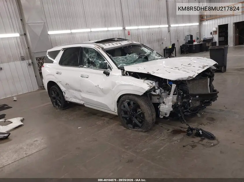 HYUNDAI PALISADE 2021, VIN KM8R5DHE8MU217824