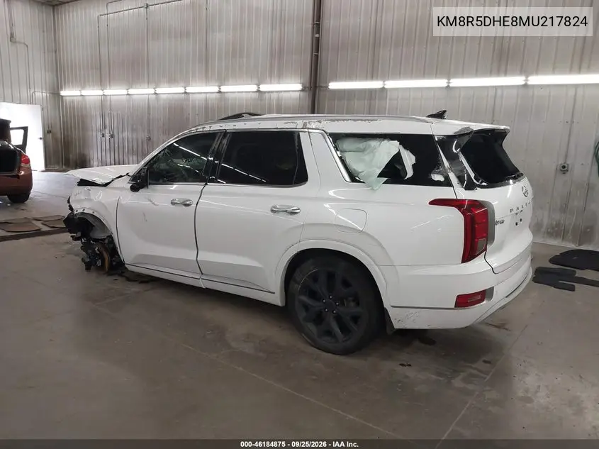 2021 HYUNDAI PALISADE VIN KM8R5DHE8MU217824 — фото 3