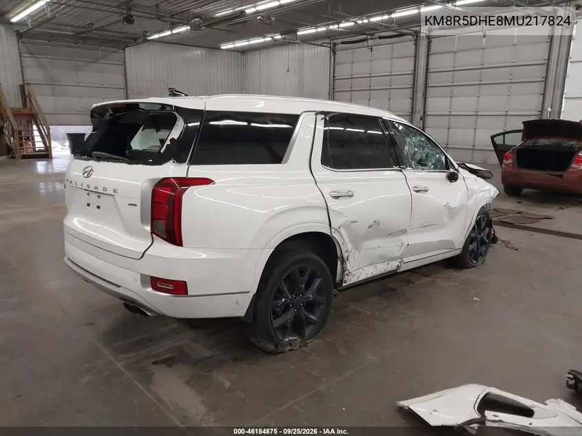2021 HYUNDAI PALISADE VIN KM8R5DHE8MU217824 — фото 4