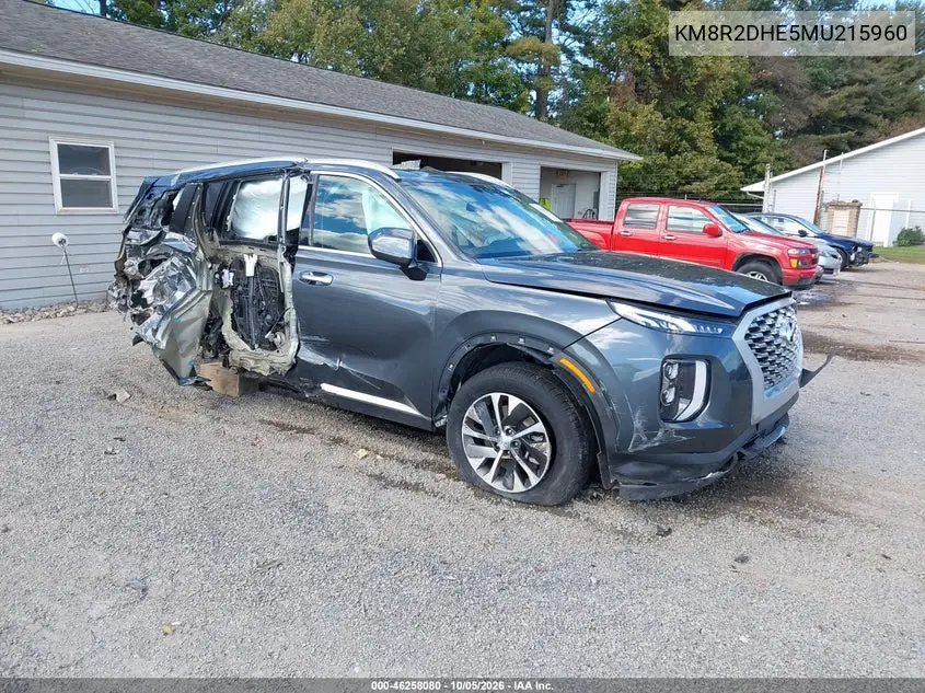 HYUNDAI PALISADE 2021, VIN KM8R2DHE5MU215960