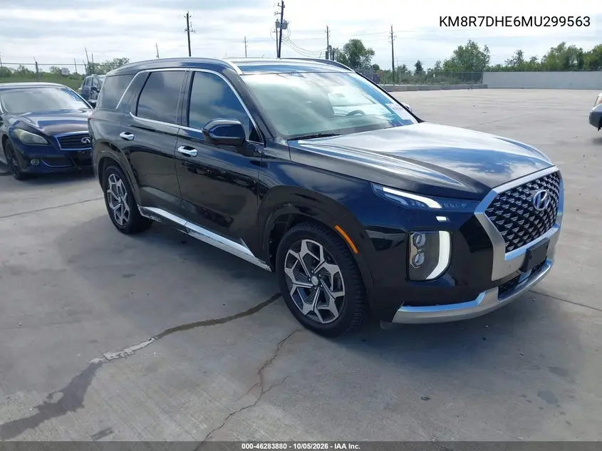 HYUNDAI PALISADE 2021, VIN KM8R7DHE6MU299563
