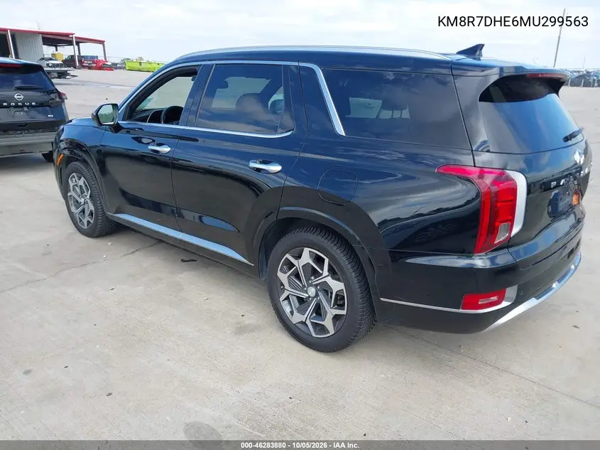 2021 HYUNDAI PALISADE VIN KM8R7DHE6MU299563 — фото 3
