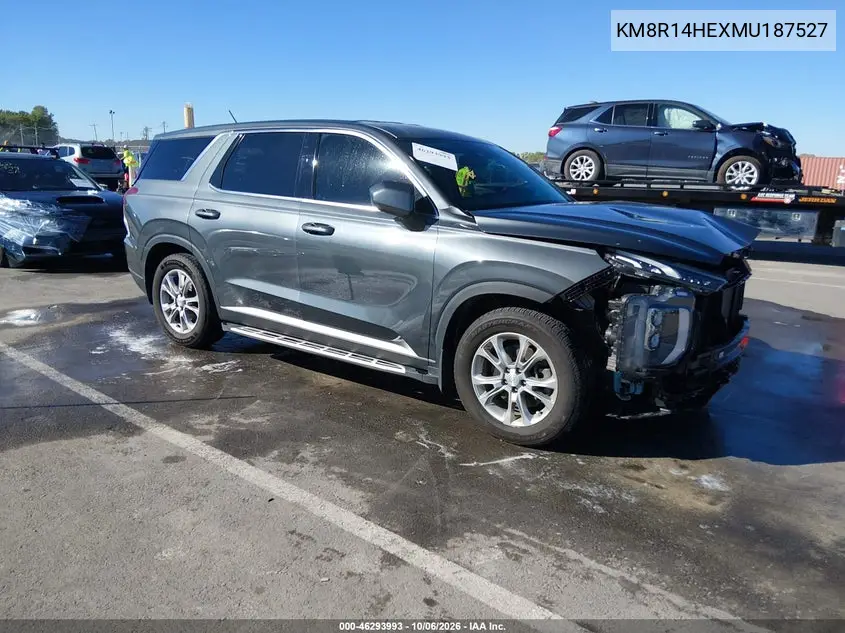HYUNDAI PALISADE 2021, VIN KM8R14HEXMU187527
