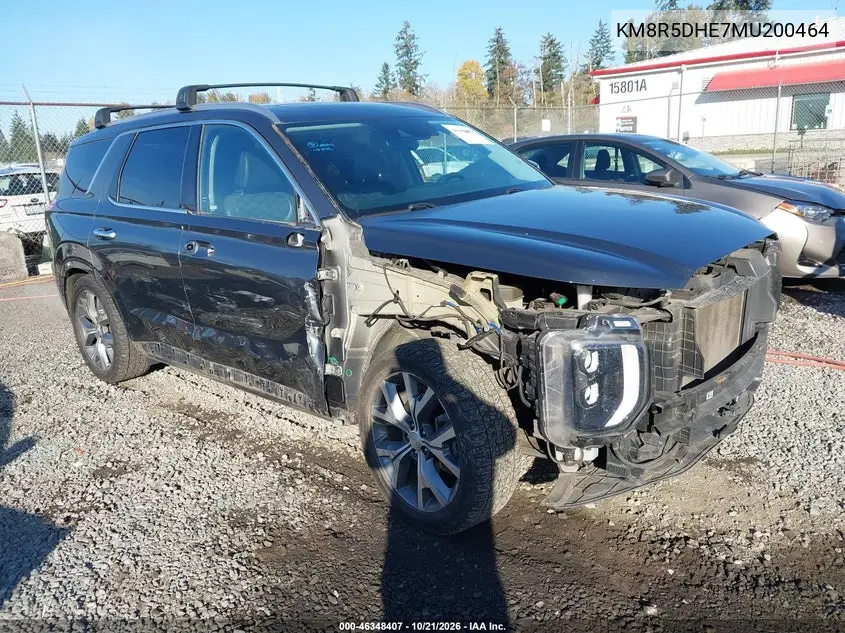 HYUNDAI PALISADE 2021, VIN KM8R5DHE7MU200464