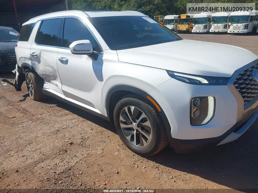 HYUNDAI PALISADE 2021, VIN KM8R24HE1MU209329
