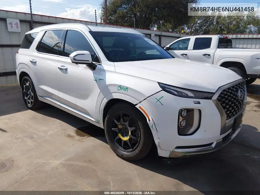 HYUNDAI PALISADE 2022, VIN KM8R74HE6NU441458