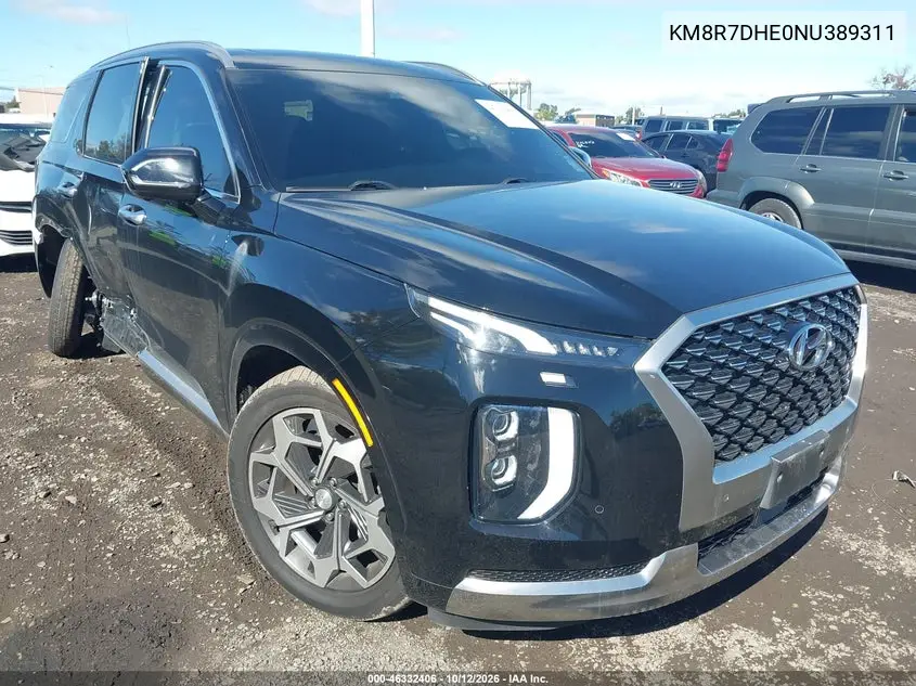 HYUNDAI PALISADE 2022, VIN KM8R7DHE0NU389311