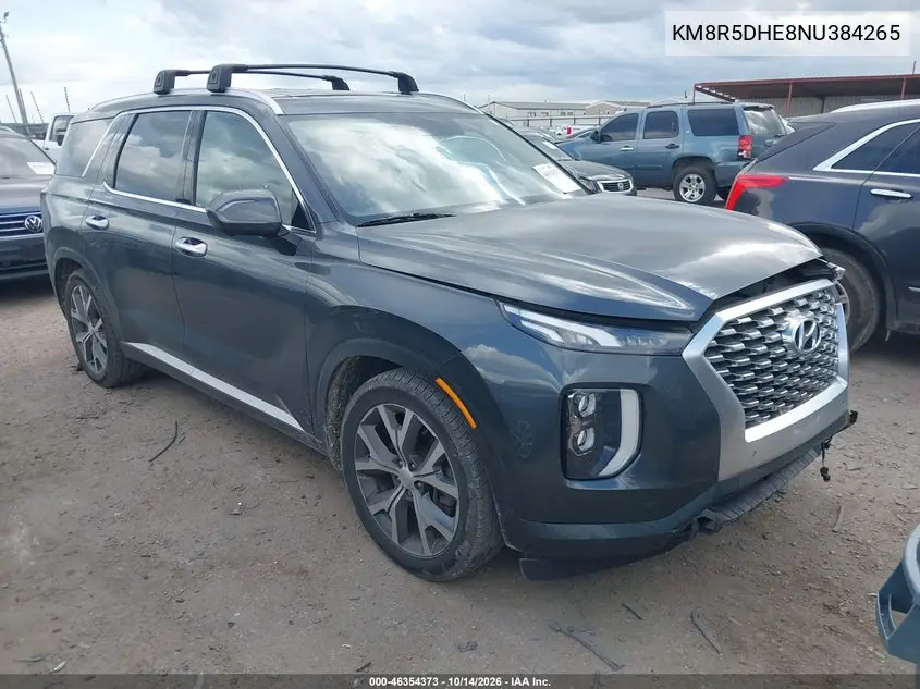 HYUNDAI PALISADE 2022, VIN KM8R5DHE8NU384265
