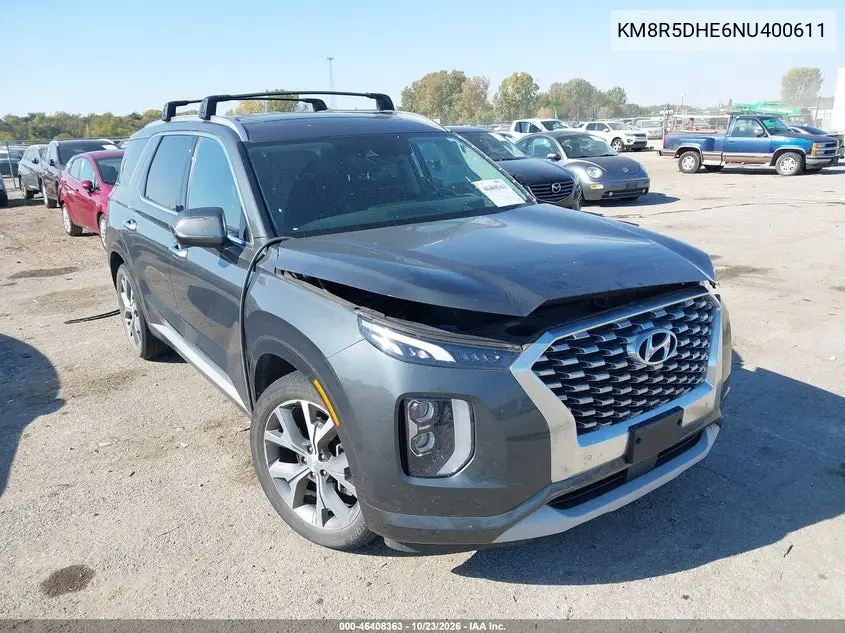 HYUNDAI PALISADE 2022, VIN KM8R5DHE6NU400611