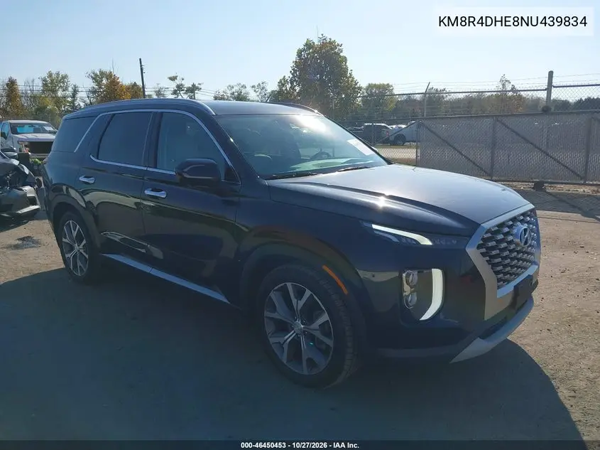 HYUNDAI PALISADE 2022, VIN KM8R4DHE8NU439834