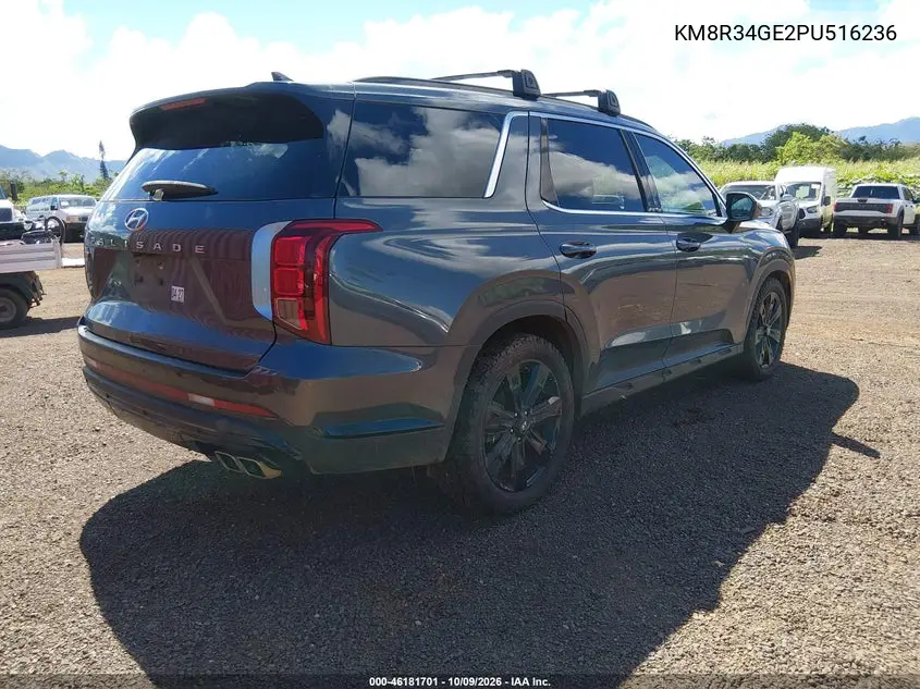 2023 HYUNDAI PALISADE VIN KM8R34GE2PU516236 — фото 4