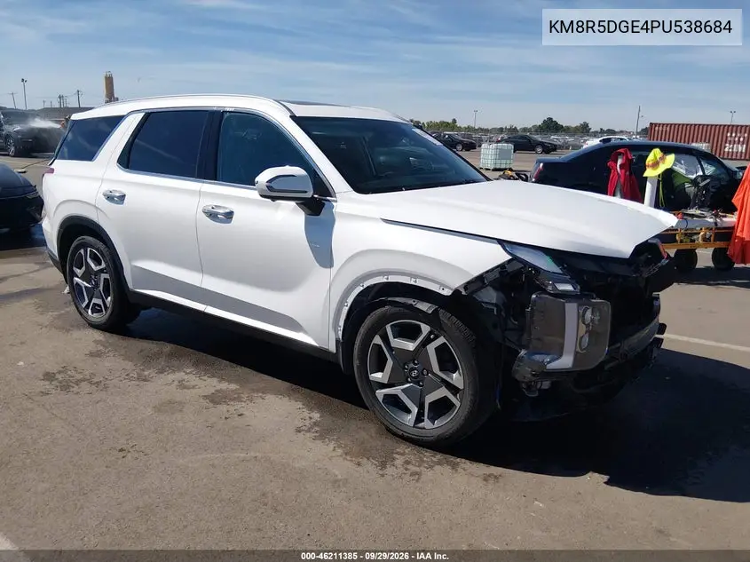 HYUNDAI PALISADE 2023, VIN KM8R5DGE4PU538684