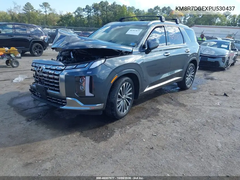 2023 HYUNDAI PALISADE VIN KM8R7DGEXPU530437 — фото 2