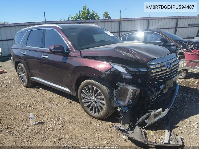 HYUNDAI PALISADE 2023, VIN KM8R7DGE4PU594487