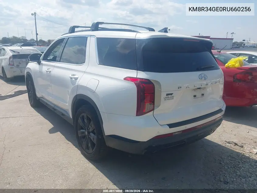2024 HYUNDAI PALISADE VIN KM8R34GE0RU660256 — фото 3