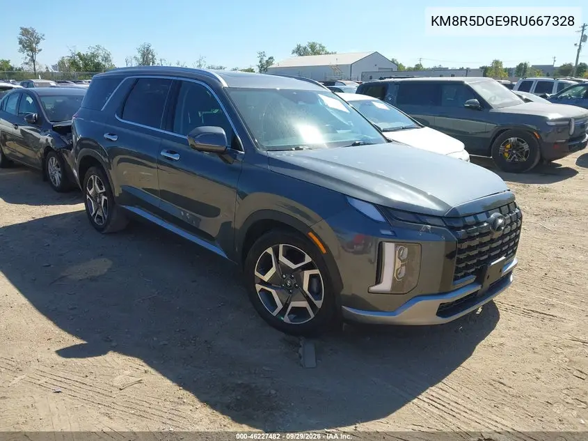HYUNDAI PALISADE 2024, VIN KM8R5DGE9RU667328