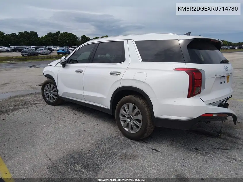 2024 HYUNDAI PALISADE VIN KM8R2DGEXRU714780 — фото 3
