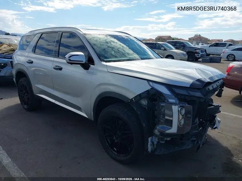 HYUNDAI PALISADE 2024, VIN KM8R5DGE3RU740368