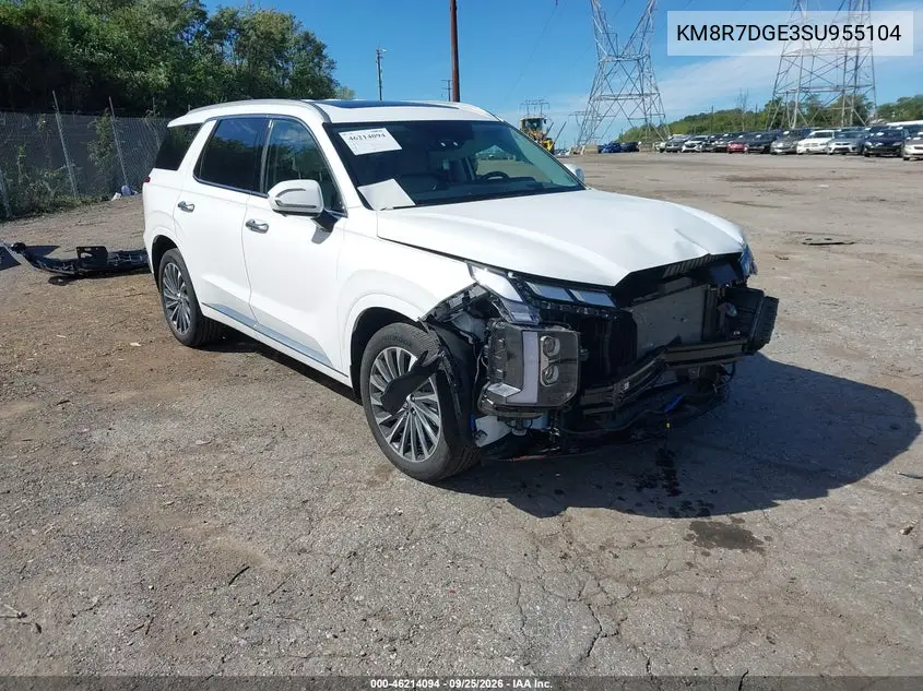 HYUNDAI PALISADE 2025, VIN KM8R7DGE3SU955104