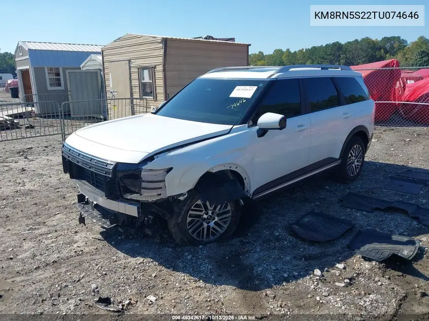 2026 HYUNDAI PALISADE VIN KM8RN5S22TU074646 — фото 2