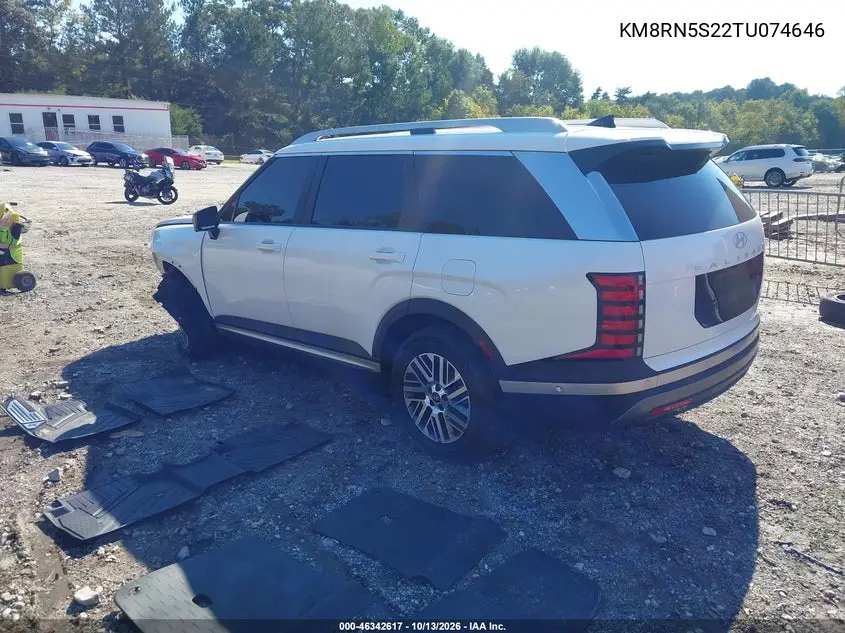 2026 HYUNDAI PALISADE VIN KM8RN5S22TU074646 — фото 3