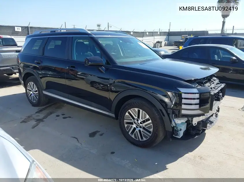 HYUNDAI PALISADE 2026, VIN KM8RLESA8TU092419