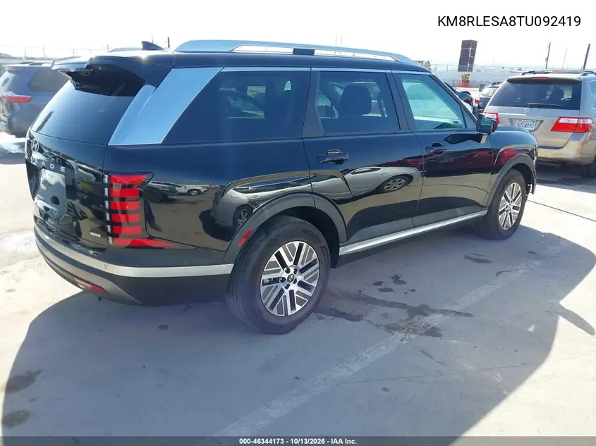 2026 HYUNDAI PALISADE VIN KM8RLESA8TU092419 — фото 4