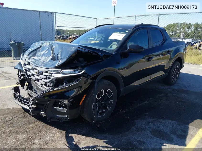 2022 HYUNDAI SANTA CRUZ VIN 5NTJCDAE7NH009173 — фото 2