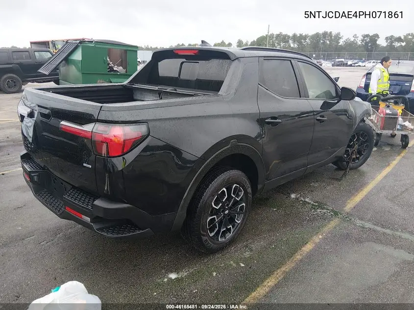 2023 HYUNDAI SANTA CRUZ VIN 5NTJCDAE4PH071861 — фото 4