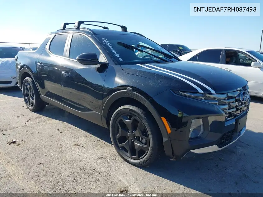 HYUNDAI SANTA CRUZ 2024, VIN 5NTJEDAF7RH087493