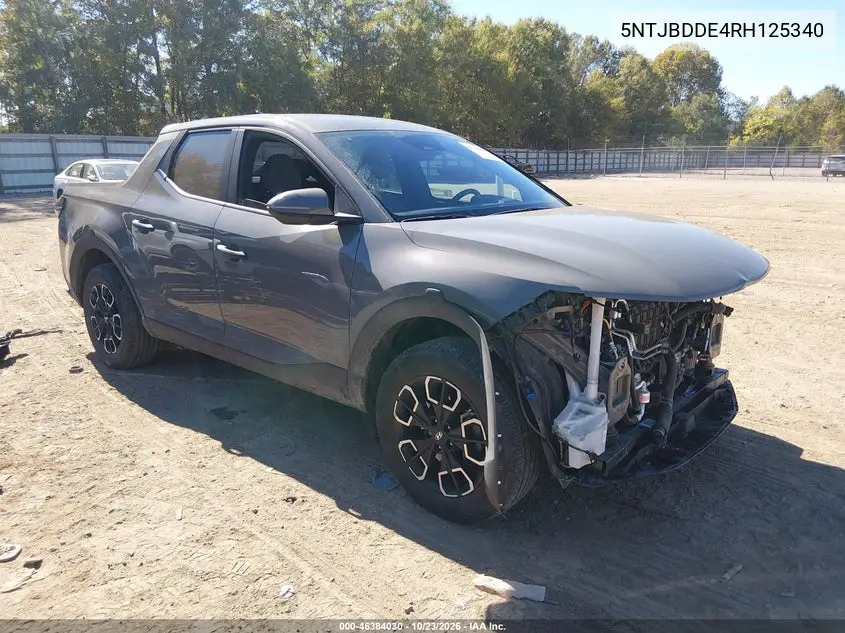 HYUNDAI SANTA CRUZ 2024, VIN 5NTJBDDE4RH125340