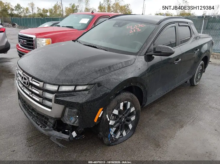 2025 HYUNDAI SANTA CRUZ VIN 5NTJB4DE3SH129384 — фото 2