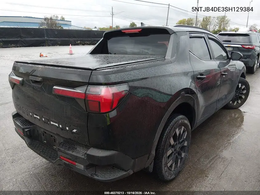 2025 HYUNDAI SANTA CRUZ VIN 5NTJB4DE3SH129384 — фото 4