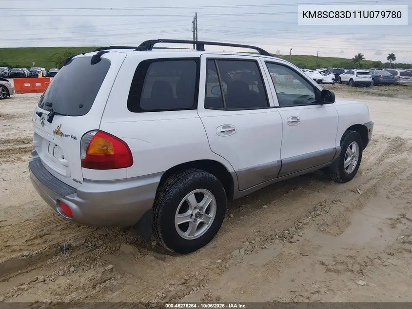 2001 HYUNDAI SANTA FE VIN KM8SC83D11U079780 — фото 4