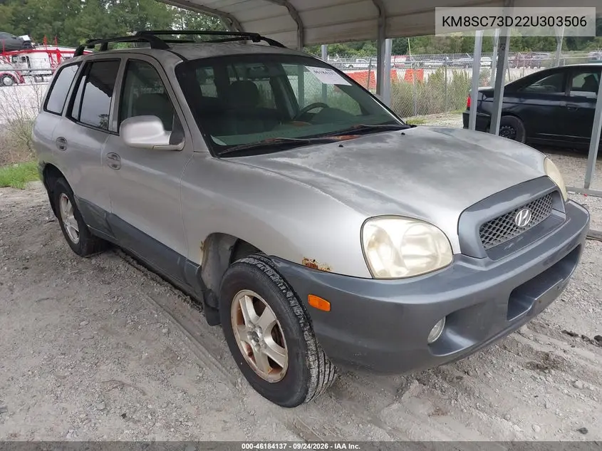 HYUNDAI SANTA FE 2002, VIN KM8SC73D22U303506