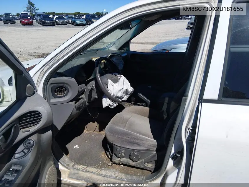 2002 HYUNDAI SANTA FE VIN KM8SC73DX2U181655 — фото 5